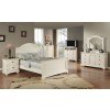 Brook Youth Panel Bedroom Set (White)