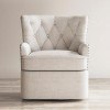 Bryson Full Swivel Accent Chair (Oat)