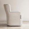 Bryson Full Swivel Accent Chair (Oat)