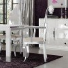 Carmen Arm Chair (White) (Set of 2)