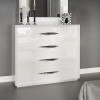 Carmen Single Dresser (White)
