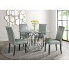 Merlin Dining Room Set w/ Meridian Grey Chairs