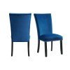Francesca Side Chair (Blue) (Set of 2)