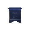 Charlie Blue Nightstand w/ LED