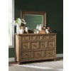 Vintage Market Barnwood Oak Sleigh Bedroom Set