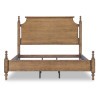 Vintage Market Barnwood Oak High/Low Poster Bed
