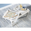 Vintage Market Picket Fence Occasional Table Set