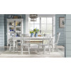 Vintage Market Picket Fence Dining Room Set w/ Bench