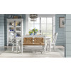 Vintage Market Picket Fence Dining Room Set w/ Bench