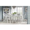 Vintage Market Picket Fence Dining Room Set w/ Turned Spindle Chairs