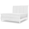 Vintage Market Picket Fence Sleigh Bed