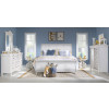 Vintage Market Picket Fence Sleigh Bedroom Set