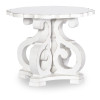 Vintage Market Picket Fence Corbel Base End Table