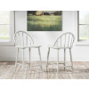 Vintage Market Picket Fence Windsor Counter Height Chair (Set of 2)