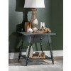 Vintage Market Mallard Green Splayed Bobbin Leg End Table