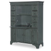 Vintage Market Mallard Green Secretary Cabinet