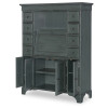 Vintage Market Mallard Green Secretary Cabinet