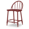 Vintage Market Spiced Apple Windsor Counter Height Chair (Set of 2)