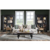 Vintage Market Kettle Black and Barnwood Oak Occasional Table Set