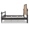 Vintage Market Kettle Black and Barnwood Oak Bobbin Post Bed