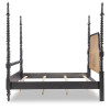 Vintage Market Kettle Black and Barnwood Oak Bobbin Post Bed
