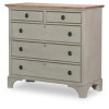 Vintage Market Northern Moss and Barnwood Oak Accent Chest