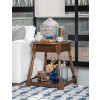Lake House Pinecone Occasional Table Set