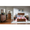 Lake House Pinecone Youth Louvered Panel Bedroom Set