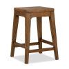 Lake House Pinecone Counter Height Backless Stool (Set of 2)