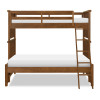 Lake House Pinecone Twin over Full Bunk Bed