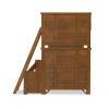 Lake House Pinecone Twin over Full Bunk Bed