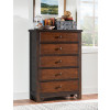 Lake House Pinecone and Dried Tobacco Chest