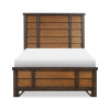 Lake House Pinecone and Dried Tobacco Youth Louvered Panel Bed