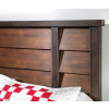 Lake House Pinecone and Dried Tobacco Youth Louvered Panel Bedroom Set