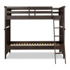 Lake House Pinecone and Dried Tobacco Bunk Bedroom Set