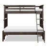 Lake House Pinecone and Dried Tobacco Bunk Bedroom Set