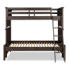 Lake House Pinecone and Dried Tobacco Bunk Bedroom Set
