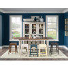 Lake House Sailcloth and Pinecone Counter Height Dining Room Set w/ Stool Choices