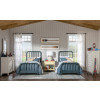 Lake House Sea Glass Youth Jenny Lind Bedroom Set w/ Sailcloth Casegoods