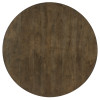 Lake House Sea Glass and Dried Tobacco Round Dining Table