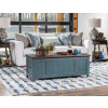 Lake House Sea Glass and Dried Tobacco Occasional Table Set
