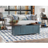 Lake House Sea Glass and Dried Tobacco Occasional Table Set