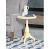 Lake House Golden Hour Round End Table