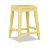Lake House Golden Hour Counter Height Backless Stool (Set of 2)
