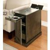 Lilith I Side Table w/ USB and Power Outlet (Gray)
