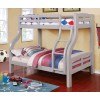 Solpine Twin over Full Bunk Bed (Gray)