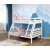 Elaine Twin over Full Bunk Bed (White)
