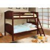 Rexford Twin over Twin Bunk Bed (Cherry)