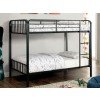 Clement Metal Twin over Twin Bunk Bed