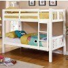 Cameron Twin over Twin Bunk Bed (White)